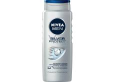 Nivea Men Silver Protect 3in1 Duschgel für Körper, Gesicht und Haare 500 ml