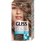 Schwarzkopf Gliss Color Haarfarbe 7-16 Kühles Aschblond 2 x 60 ml