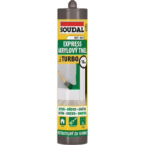 Soudal Express Acryl-Dichtmasse, überstreichbar, weiß, 300 ml