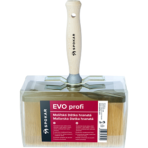 Spokar Evo Profi rechteckiger Malerpinsel, 180 × 80 mm