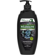 Palmolive Men Refreshing sprchový gel 3v1 pro muže pumpa, 750 ml