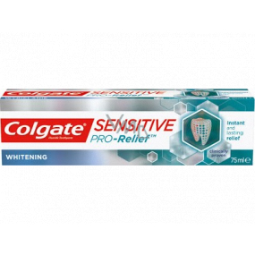 Colgate Sensitive Pro Relief Whitening Zahnpasta mit einem Bleaching-Effekt von 75 ml