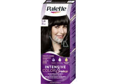 Schwarzkopf Palette Intensive Color Creme, Haarfarbe, N1 Schwarz, 50 ml