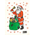 Alvarak Folientasche Weihnachtsmann weiß oder rot 31 x 21,5 cm 1 Stück