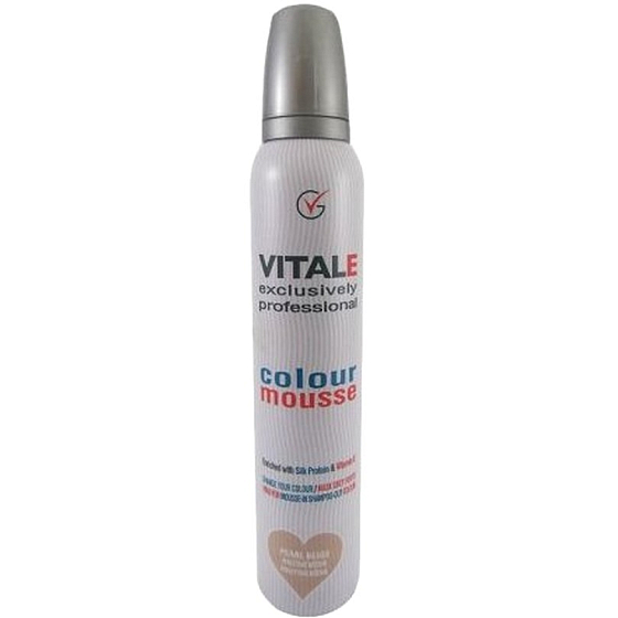 Vitale Exclusively Professional Coloring Mousse Mit Vitamin E Perlbeige - Perlbeige 200 ml