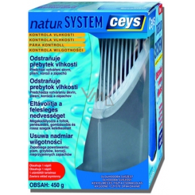 Ceys Natur System Luftentfeuchter transparent - grau 450 g