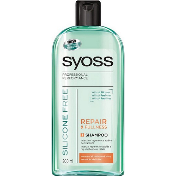 Syoss Repair & Fullness Silikonfreies silikonfreies Haarshampoo 500 ml