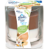 Glade by Brise 2in1 Duftkerze aus Sandelholz und Vanille in Glas, Brenndauer bis zu 30 Stunden 135 g