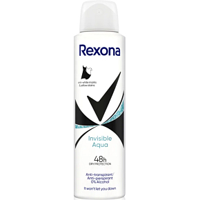 Rexona Antitranspirant Invisible Aqua, 150 ml