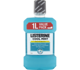 Listerine Cool Mint Mundspülung antiseptische Mundspülung für frischen Atem 1 l
