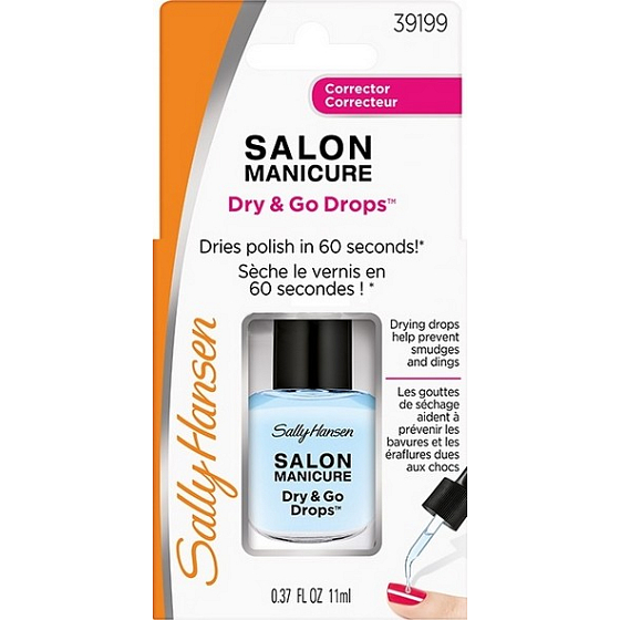 Sally Hansen Dry & Go Drops Tropfen beschleunigen das Trocknen von Nagellack 11 ml
