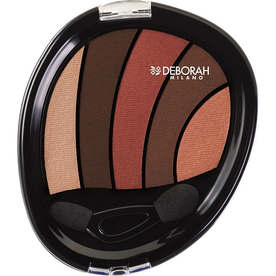 Deborah Milano Perfect Smokey Eye Palette 5 Lidschatten-Palette 07 Safran 5 g