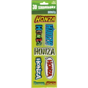 Nekupto 3D Aufkleber mit dem Namen Honza 8 Stück
