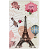 Albi Pocket Tagebuch wöchentlich Eiffelturm mit Rosen 9,5 cm × 15,5 cm × 1,1 cm