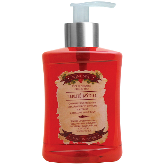 Bohemia Gifts Wine Spa Weinkosmetik Flüssigseife 300 ml