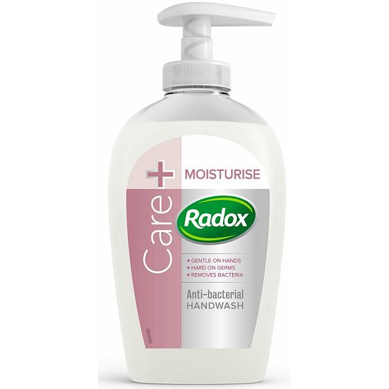 Radox Care & Moisture feuchtigkeitsspendender antibakterieller Flüssigseifenspender 250 ml