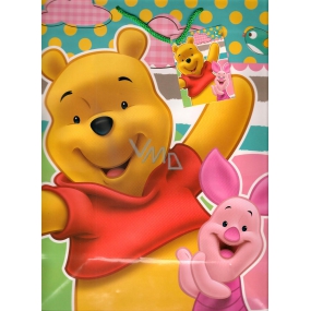 Ditipo Geschenk Papiertüte 26 x 13,7 x 32,4 cm Disney Winnie the Pooh, was für ein lustiger Tag!