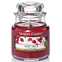 Yankee Candle Berry Trifle - Fruchtdessert mit Vanillecreme Klassische Duftkerze kleines Glas 104 g