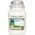 Yankee Candle Clean Cotton - Duftkerze aus reiner Baumwolle Klassisches großes Glas 623 g
