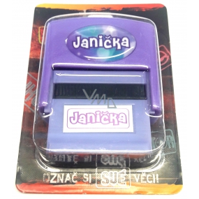 Albi Briefmarke mit dem Namen Janička 6,5 cm × 5,3 cm × 2,5 cm