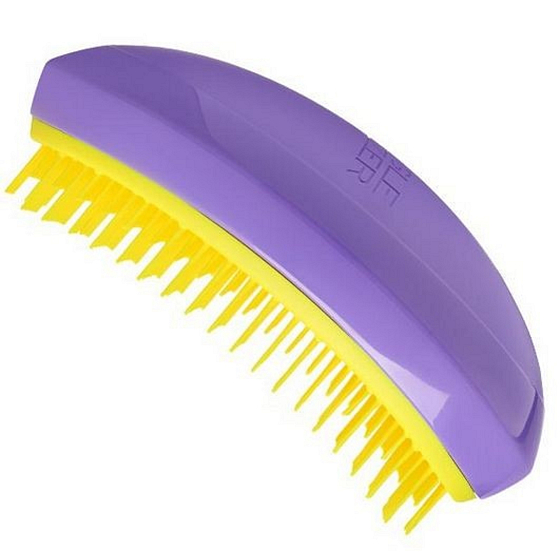Tangle Teezer Salon Elite Neon Brights Professionelle Haarbürste Violett-Gelb - Lila-Gelb Neon