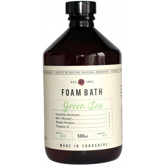 Fikkerts Grüner Tee Badeschaum 500 ml
