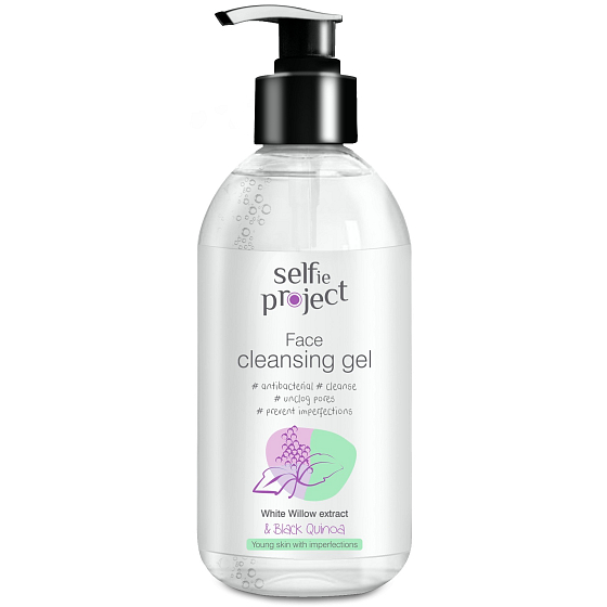 Selfie Project Reinigungsgel Gesichtsspender 250 ml