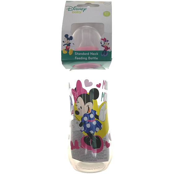 Disney Baby Minnie Babyflasche für Kinder ab 0 Monaten 250 ml