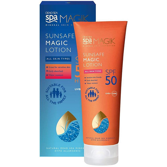 Dead Sea Spa Magik SPF50 Sonnenschutz 75 ml