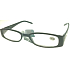 Berkeley Reading Prescription Glasses +4.0 schwarze Plastikseite mit Strasssteinen 1 Stück MC2154