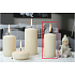 Lima Eis Pastell Kerze Creme Zylinder 50 x 100 mm 1 Stück