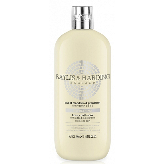 Baylis & Harding Men Mandarinen- und Grapefruit-Badeschaum 500 ml