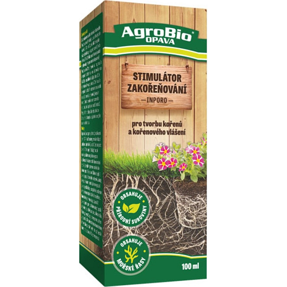 AgroBio Wurzelstimulator Inporo zur Wurzel- und Haarwurzelbildung 100 ml