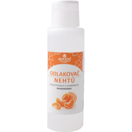 Amoené Tangerine acetonfreier Nagellackentferner mit Vitamin F 100 ml