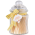 Emocio Sweet Vanilla - Süße Vanille-Duftkerze Glas mit Glasdeckel 76 x 125 mm 485 g