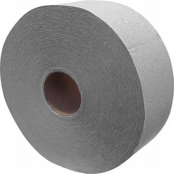 Jumbo 1-lagiger Toilettenpapier grau, Rollenbreite 230 mm, Rollenlauf 180 m