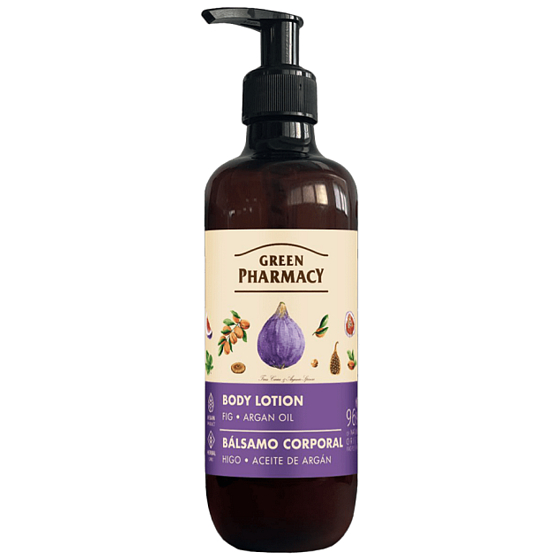 Green Pharmacy Körperlotion Feige und Arganöl 400 ml