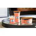 WoodWick Manuka Nektar Duftkerze mit Holzdocht und Deckel Glas mittel 275 g