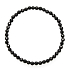 Onyx Facettenarmband elastischer Naturstein, Kugel 4 mm / 19 cm, Lebenskraftstein
