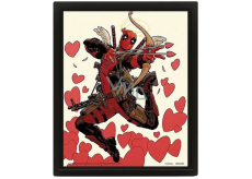 Degen Merch Marvel Deadpool - Schießen Liebe 3D Bild 26 x 20 cm