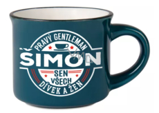 Albi Espressotasse Simon - Ein wahrer Gentleman, der Traum aller Mädchen und Frauen 45 ml