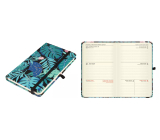 Albi Pocket Diary 2025 mit Gummiband - Pflanzen 9,3 x 15 x 1,3 cm