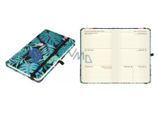 Albi Pocket Diary 2025 mit Gummiband - Pflanzen 9,3 x 15 x 1,3 cm