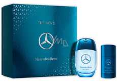 Mercedes-Benz The Move Eau de Toilette für Männer 100 ml + Deodorant Stick 75 g, Geschenkset