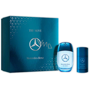 Mercedes-Benz The Move Eau de Toilette für Männer 100 ml + Deodorant Stick 75 g, Geschenkset