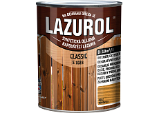 Lazurol Classic S1023 dünnschichtige Holzlasur mit Ölinhalt, 0062 Kiefer, 750 ml