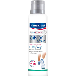 Hansaplast Silver Active, Fußspray, 150 ml Hansaplast Silver Active, Fußspray, 150 ml