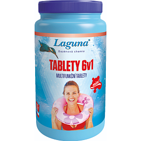 Laguna 6 in 1 Mini multifunktionale Tabletten zur ganzjährigen Wasserpflege im Schwimmbad, 1 kg Laguna 6 in 1 Mini multifunktionale Tabletten zur ganzjährigen Wasserpflege im Schwimmbad, 1 kg