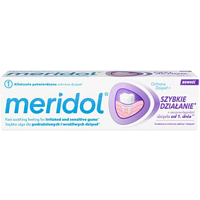 Meridol Fast Action Zahnpasta für Zahnfleisch, 75 ml