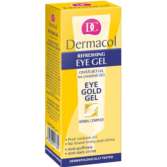 Dermacol Eye Gold Gel Augengel für müde Augen 15 ml